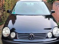 Gebraucht VW Polo 64 PS (47 kW) 2003 Schwarz Kleinwagen