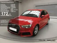 Gebraucht Audi A3 S-Line 150 PS (110 kW) 2017 Rot Limousine