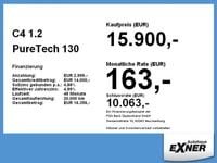 Gebraucht Citroën C4 PureTech 131 PS (96 kW) 2023 Blau Limousine