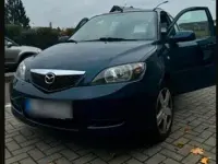 Gebraucht Mazda 2 Active 80 PS (58 kW) 2004 Blau Kleinwagen