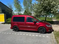 Gebraucht VW Caddy 150 PS (110 kW) 2015 Rot Van / Kleinbus