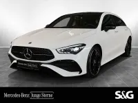Gebraucht Mercedes CLA200 AMG 163 PS (119 kW) 2024 Unilack polarweiß Kombi