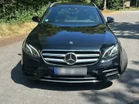 Gebraucht Mercedes E220 AMG line 194 PS (142 kW) 2018 Schwarz Kombi