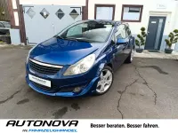 Gebraucht Opel Corsa 80 PS (58 kW) 2008 Blau Kleinwagen