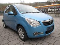 Gebraucht Opel Agila Edition 86 PS (63 kW) 2009 Blau Kleinwagen