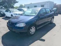 Gebraucht Opel Astra 100 PS (73 kW) 2001 Blau Kleinwagen