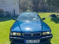 Gebraucht BMW 750 326 PS (239 kW) 1997 Blau Limousine