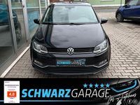Gebraucht VW Polo LOUNGE 110 PS (80 kW) 2015 Schwarz Limousine