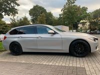 gebraucht BMW 320 d luxury line große navi , Leder