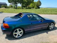 Gebraucht Honda CR-X 125 PS (91 kW) 1998 Blau Cabrio