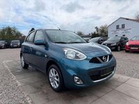 Gebraucht Nissan Micra Acenta 80 PS (58 kW) 2014 Türkis Kleinwagen