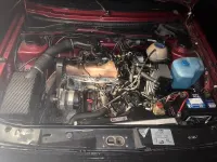 Gebraucht VW Golf II 90 PS (66 kW) 1990 Rot Kleinwagen