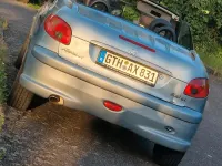 Gebraucht Peugeot 206 CC 140 PS (102 kW) 2005 Silber Cabrio