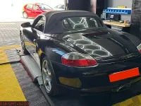 Gebraucht Porsche Boxster 228 PS (167 kW) 2003 Schwarz Cabrio