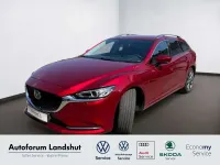 Gebraucht Mazda 6 Sports-Line 194 PS (142 kW) 2019 Rot soul red crystal m Kombi