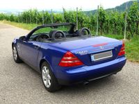 Gebraucht Mercedes SLK230 193 PS (141 kW) 2000 Blau Cabrio