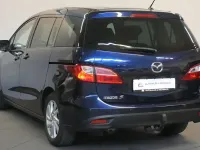 Gebraucht Mazda 5 Center-Line 116 PS (85 kW) 2012 Blau Van / Kleinbus