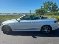 Gebraucht Mercedes C180 AMG line 156 PS (114 kW) 2017 Silber Cabrio
