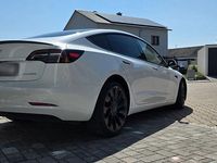 Gebraucht Tesla Model 3 Performance 377 kW (513 PS) 2021 Weiß Limousine