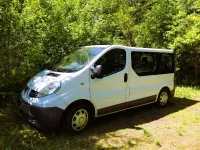 Gebraucht Renault Trafic 90 PS (66 kW) 2010 Weiß Van / Kleinbus