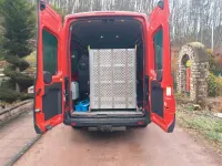 Używany Ford Transit 155 KM (114 kW) 2016 Czerwony Minivan