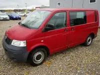 Używany VW Transporter 84 KM (61 kW) 2009 Czerwony Van