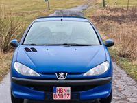 Gebraucht Peugeot 206 60 PS (44 kW) 2003 Blau Kleinwagen