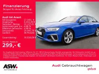 Usata Audi A4 S-Line 204 CV (150 kW) 2023 Blu Station wagon