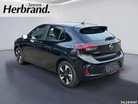 Gebraucht Opel Corsa-e Edition 100 kW (136 PS) 2022 Diamant schwarz/karbon schwarz Kleinwagen