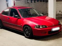 Usata Honda Civic 1993 Rosso Coupé