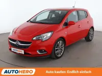 Gebraucht Opel Corsa Innovation 90 PS (66 kW) 2016 Magmarot/flame red Kleinwagen