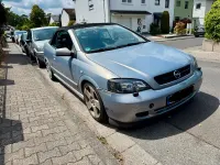 Occasion Opel Astra 147 ch (108 kW) 2001 Bleue Cabriolet