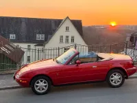 Gebraucht Mazda MX5 116 PS (85 kW) 1990 Rot Cabrio