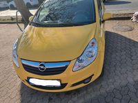 Gebraucht Opel Corsa 80 PS (58 kW) 2007 Gelb Kleinwagen