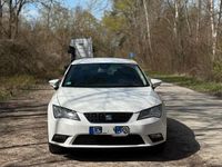 Gebraucht Seat Leon 105 PS (77 kW) 2014 Weiß Limousine