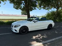 Gebraucht Mercedes C220 194 PS (142 kW) 2019 Weiß Cabrio