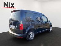 Gebraucht VW Caddy 125 PS (91 kW) 2018 Starlight blue metallic Van / Kleinbus