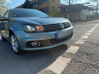 Usata VW Eos 140 CV (102 kW) 2012 Blu Cabrio