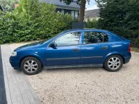 Gebraucht Opel Astra 125 PS (91 kW) 2002 Blau Limousine