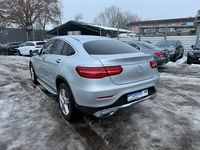 Gebraucht Mercedes GLC220 AMG line 170 PS (125 kW) 2018 Iridiumsilber  metalliclack Coupé