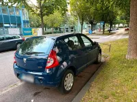 Gebraucht Dacia Sandero 75 PS (55 kW) 2009 Blau Kleinwagen