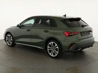 Neu Audi A3 S-Line 150 PS (110 kW) 2025 Distrikt grün metallic Limousine