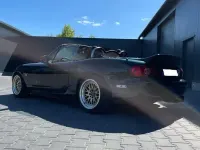 Gebraucht Mazda MX5 110 PS (80 kW) 2001 Grün Cabrio