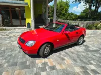 Gebraucht Mercedes SLK200 136 PS (100 kW) 1999 Rot Cabrio