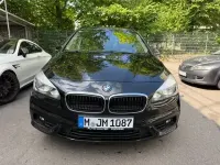 Gebraucht BMW 218 Gran Tourer Advantage 150 PS (110 kW) 2016 Schwarz Van / Kleinbus