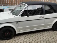 Gebraucht VW Golf Cabriolet 90 PS (66 kW) 1994 Weiß Cabrio