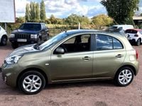 Gebraucht Nissan Micra Acenta 80 PS (58 kW) 2016 Grün metallic Kleinwagen