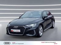 Gebraucht Audi A3 S-Line 204 PS (150 kW) 2023 Mythosschwarz metallic Limousine