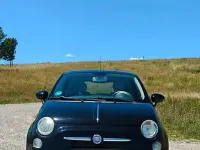 Gebraucht Fiat 500 Lounge 69 PS (50 kW) 2009 Schwarz Cabrio
