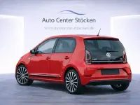 Gebraucht VW up! Beats 90 PS (66 kW) 2018 Rot Kleinwagen